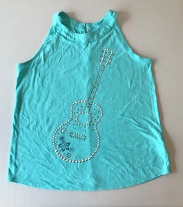 Justice Tank Top Embellished with a Guitar. Size 20 Worn Maybe Twice, EUC - Picture 1 of 2