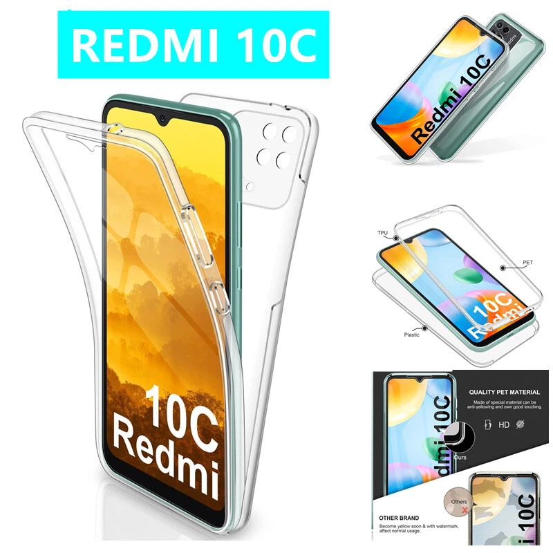 Cover Custodia 360 Gradi Full Body per xiaomi redmi 10c