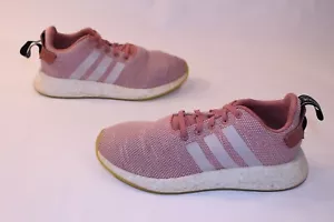 Scarpe da tennis donna Adidas NMD R2 rosa cenere 8 sneakers corsa jogging boost metà - Foto 1 di 12