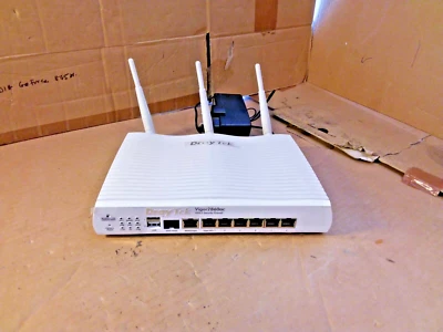 DrayTek Vigor 2860ac VDSL2 Security Firewall + Alternative PSU - Image 1 of 4
