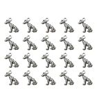  20pcs Alloy Spotted Dog Pendants Charms DIY Jewelry Making Accessory for