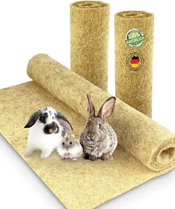 Nagerteppich aus 100% Hanf 120x60cm, 5mm dick, 20er Pack Hanfmatte Nagermatte - Photo 1/7
