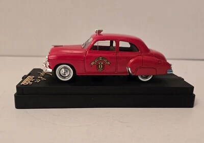 Vintage Solido Chevrolet Pompier Fire Chief 1:43 Diecast Model - Image 1 of 4