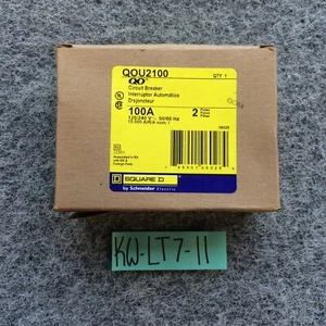 Nuovo Interruttore Quadrato D QOU2100 100 Amp 2 Poli 120/240V *Spedizione Rapida* - Foto 1 di 10