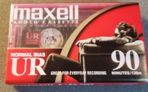 Maxell UR 90 Audiokassette NEU UND VERSIEGELT (DS1D4)............ - Bild 1 von 4