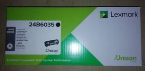 Original Lexmark 24B6035 noir pour M1145 XM1145 neuf C - Photo 1/1