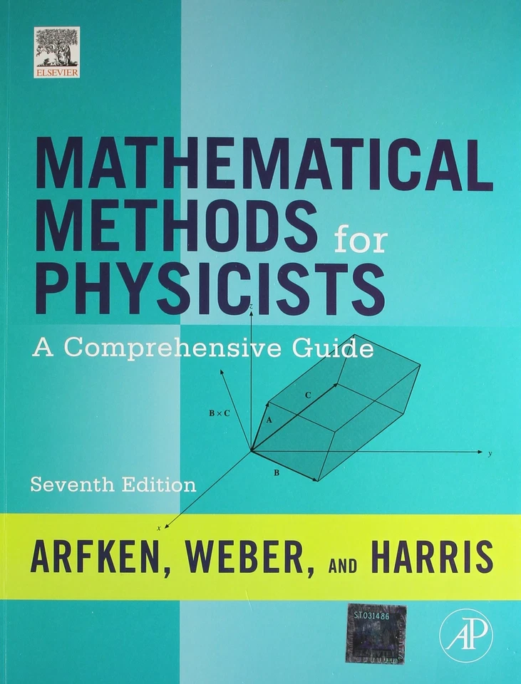 FAST SHIP Mathematical Methods For Physicists, 7th Ed. By Arfken - Image 1 of 1