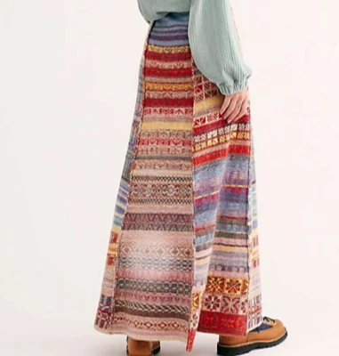 ¡¡¡ÚLTIMO!!!  Maxi Falda Free People NUEVA Talla XS Met Your Match Nueva en Caja Foto 1 de 4