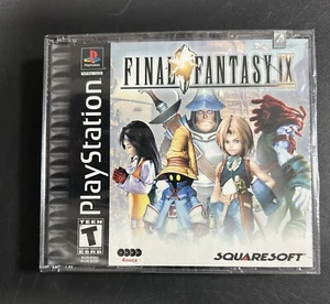 Final Fantasy IX (PS1 PSX Playstation) NEW SEALED BLACK LABEL Y-FOLD W/UPC, NM! - Picture 1 of 9