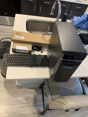 Lenovo H50-55 MT AMD A10-7800 R7 3.5GHz Quad Core 12GB 120GB SSD  Windows10 WIFI - Image 1 of 3