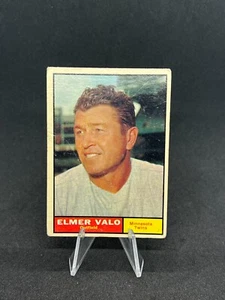 1961 Topps - Elmer Valo #186 Minnesota Twins - Picture 1 of 2
