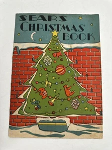 Vintage Sears Christmas Book - Childrens Activity Book Early 1900s - Imagen 1 de 9