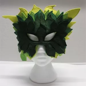 Vintage Mask Hysteria by Maureen Culligan felt carnival festival masquerade mask - Picture 1 of 14