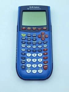 Texas Instruments TI-73 Explorer graphischer Taschenrechner mit Deckel & Akku - Bild 1 von 9