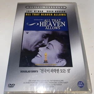 NEW All That Heaven Allows 1954 DVD 2003 Import Jane Wyman Rock Hudson SIRK - Picture 1 of 12