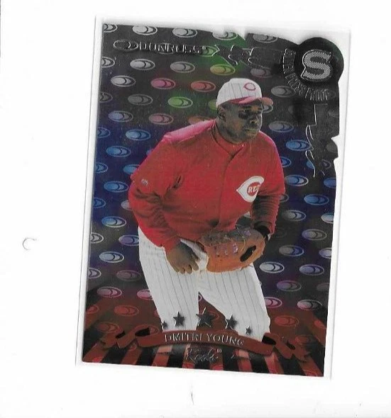 1998 Donruss Silver Press Proof Dmitri Young Rookie #216 1 of 1500 Reds - Image 1 of 1