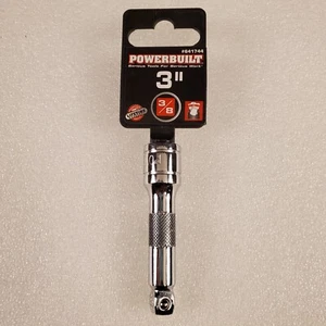 Powerbuilt 3/8 Inch Drive 3 Inch Wobble Extension - 641744 - Picture 1 of 5