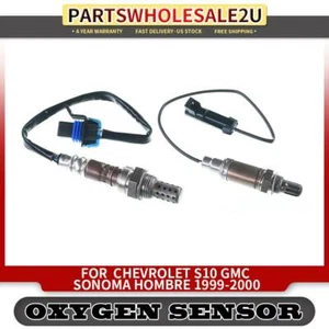 2 Up & Downstream Oxygen Sensors for Chevy S10 GMC Sonoma Isuzu Hombre 1999 2000 - Picture 1 of 8