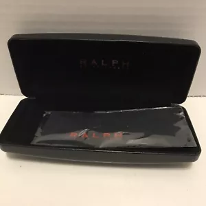 Ralph Lauren Glasses Case With Ralph Lauren Cloth ~ Black - Picture 1 of 4