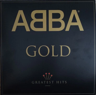 ABBA Gold Greatest Hits BLACK VINYL 2 LP NEW/SEALED - image 1 of 2