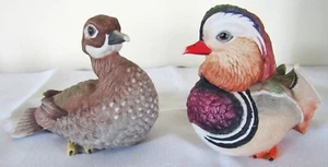 BOEHM PAIR MANDARIN DUCKS 40106 PERFECT USA - Picture 1 of 7