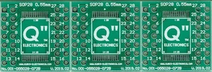 TSOP28 (Type I) 0.55mm(0.022") to 2 x IDC2x7 - 3 PCS. [US] - Picture 1 of 1