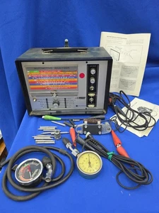 Vtg Sears Penske Automotive Analyzer Model 244-21033 With Accessories USA - Picture 1 of 10
