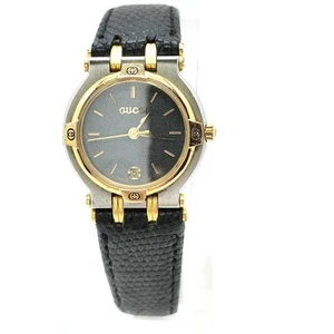 Gucci Watch 9000L 24mm Women's Black 4474229 - Picture 1 of 11