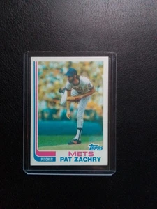 1982 Topps True Pure Blackless Pat Zachry #399 Mets - Bild 1 von 2