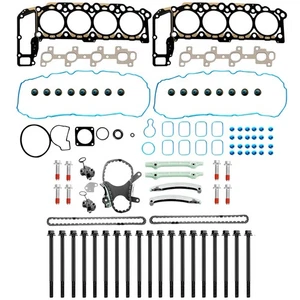 Juego de cadena de distribución de junta de pernos de cabeza para Jeep Grand Cherokee 1999-2001 4,7 L 3-393S - Imagen 1 de 7