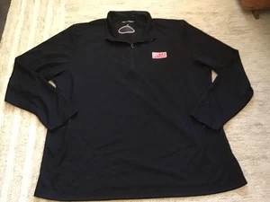 New THE PETE STORE PETERBILT Trucks 1/4 Zip Pullover Shirt, BLACK, 3XL - Picture 1 of 5