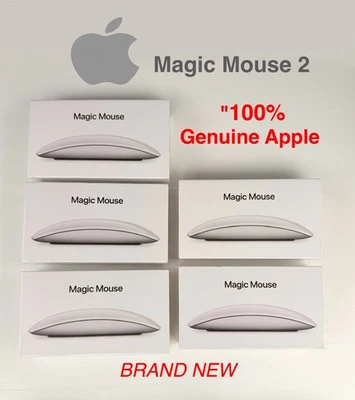 Apple Magic Mouse 2 for Mac - White, A1657, MLA02LL/A, (100% Genuine)™,, - Image 1 of 4