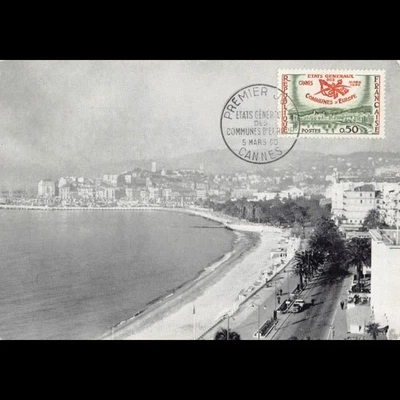 Carte maximum v7 - n° 1244 - Etats généraux des communes d'Europe - Photo 1/2