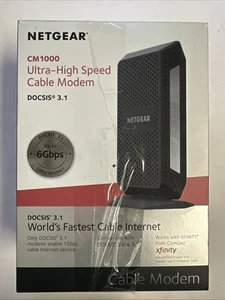 NETGEAR Nighthawk CM1000 DOCSIS 3.1 Modem kablowy Nowy Open Box - Zdjęcie 1 z 4