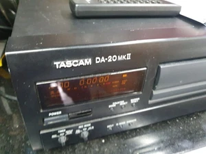 Tascam DA-20 DAT Deck Digital Audio Tape Recorder with remote ,tapes and manual - Picture 1 of 7