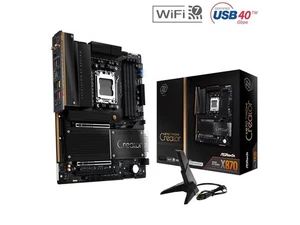 ASRock X870 TAICHI CREATOR AM5 AMD X870 ATX Motherboard - Picture 1 of 10