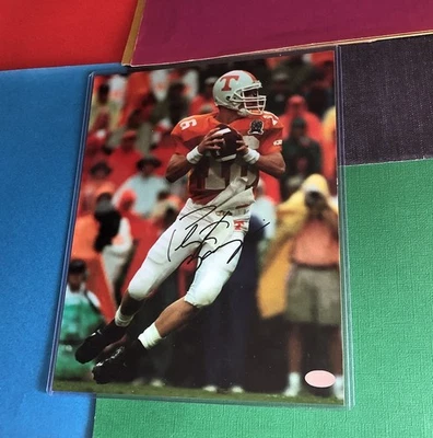 Foto a color firmada por Peyton Manning 8 X10 - Recuerdos montados certificados - COLTS Foto 1 de 4