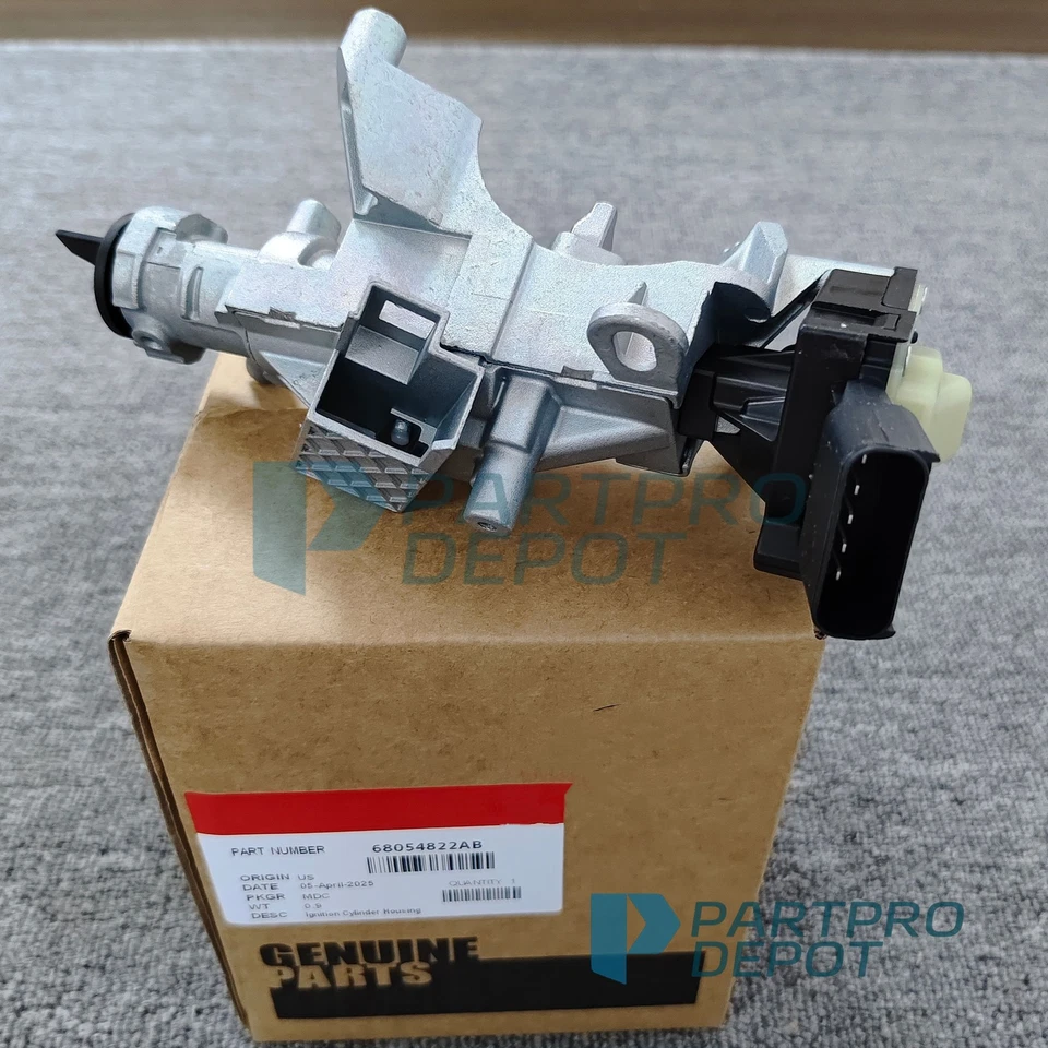 Carcasa de cilindro de encendido para Jeep Wrangler JK 2007-18 Dodge Cummins 68054822AB Foto 1 de 4