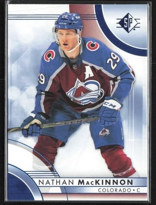 2023-24 Upper Deck SP Base Blue Nathan MacKinnon Colorado Avalanche #87 - Image 1 of 2
