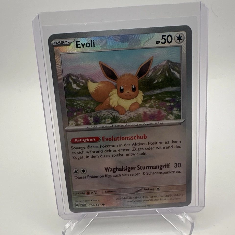 Evoli (Poke Ball Pattern) 074/131 Sv: Prismatic Evolutions Holo - Bild 1 von 2