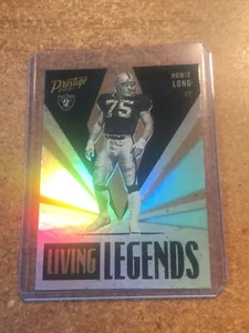 2021 Panini Prestige Football # LL-23 Living Legends Howie Long - Picture 1 of 4