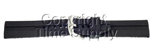 CORREA DE RELOJ DE GOMA DE SILICIO NEGRO 20 MM PARA MILITARES - Imagen 1 de 2