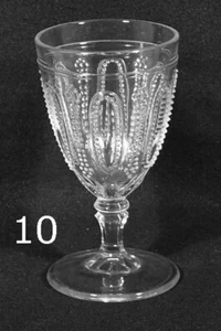 EAPG Goblet Duncan & Son 1885 One Hundres & One 5 7/8" Tall - Picture 1 of 2
