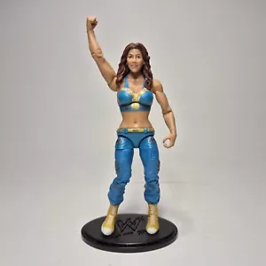 Mickie James WWE Mattel Basic Series 3 Wrestling Figure Divas w/Stand - Picture 1 of 4