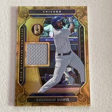 2023 Panini Select Brennan Davis Gold Standard Swatches Relic