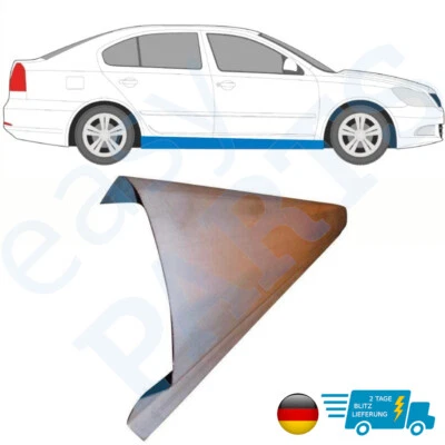 Para Skoda Octavia 2 2004-2013 umbral chapa de reparación parte inferior derecha = izquierda - Imagen 1 de 2