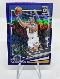 Chris Paul ‘23 Optic Basketball Purple Holo Parallel - Picture 1 of 2