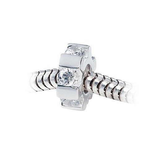 PANDORA STEAMPUNK CHARM BEAD CRYSTAL GEAR STERLING SILVER FITS EUROPEAN STYLE BRACELET