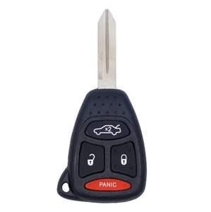 NEW 05 06 07 JEEP COMMANDER GRAND CHEROKEE KEYLESS REMOTE HEAD FOB KOBDT04A - Bild 1 von 1