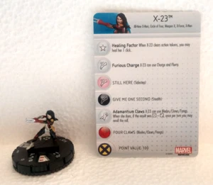 HEROCLIX X-23 #037 UNCANNY X-MEN 2016 RARE W/ CARD - Picture 1 of 1